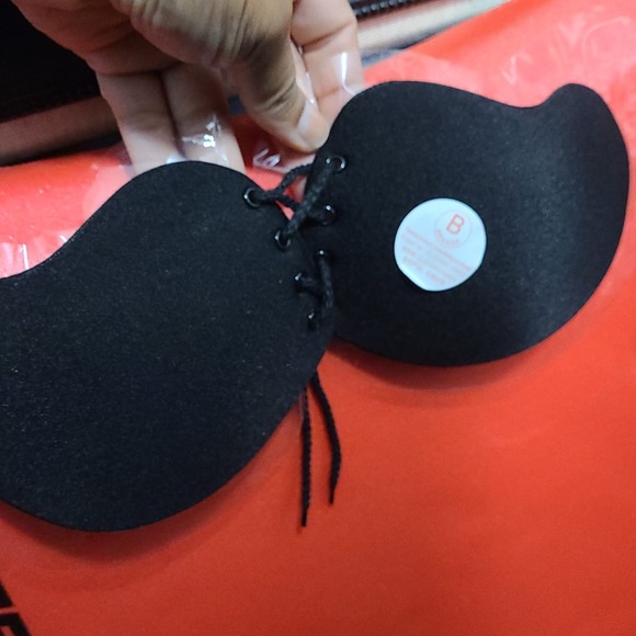 Women Front Lacing Silicone Push Up Bra Adhesive S - Picture 5 of 6